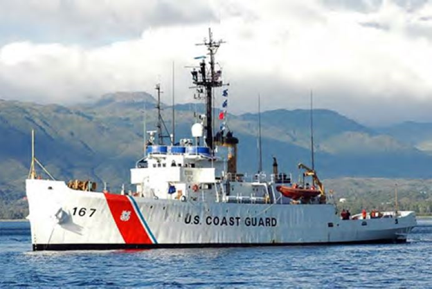 Decommissioned USCGC Acushnet in Tongass Narrows